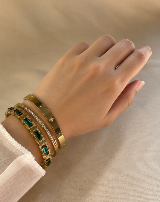 Celestial Starburst Bangle