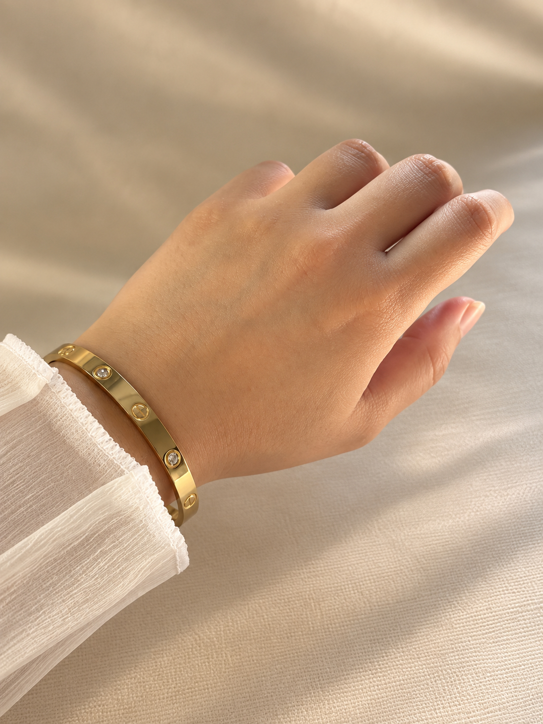 Crystal Love Bangle - Image 2
