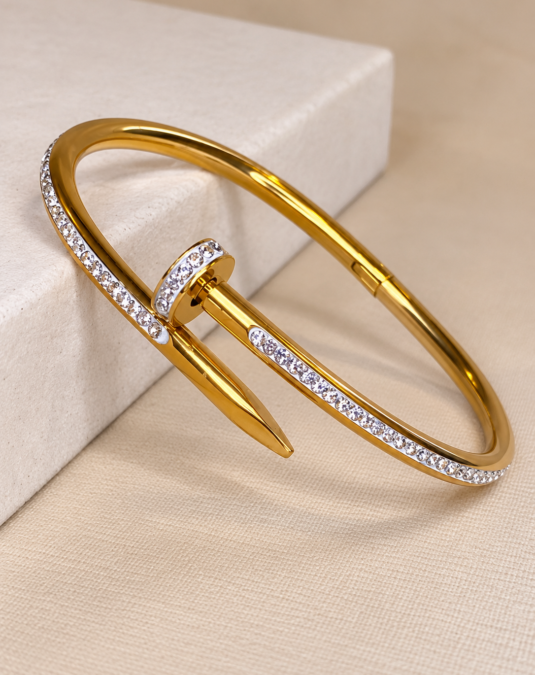 Nail Cuff Bracelet
