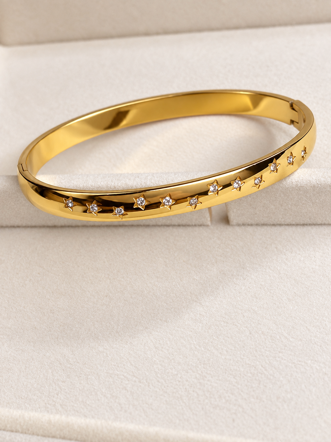 Starry Crystal Bangle