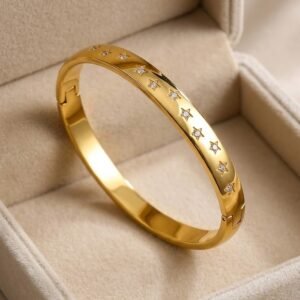 Starry Crystal Bangle